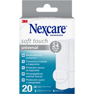 apósitos protección suave y transpirable caja 20 unidades - Nexcare