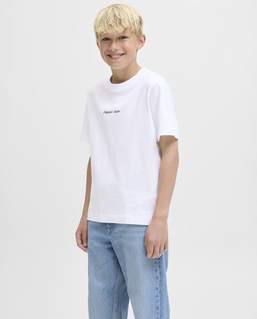 Imagen 0 de Camiseta de niño manga corta lisa