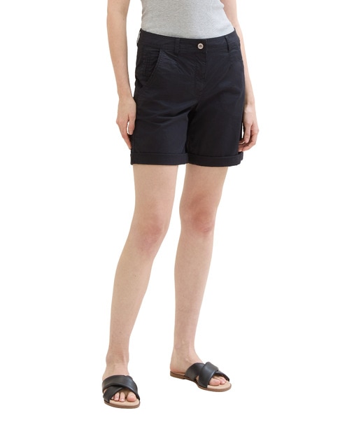 Imagen 0 de Short de mujer 100% algodón con bolsillos