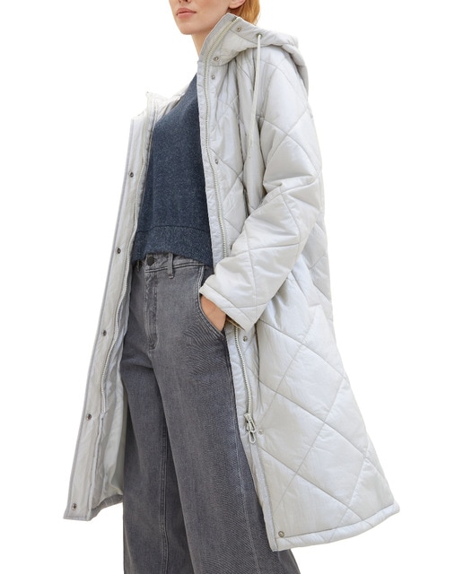 Imagen 0 de Abrigo acolchado de mujer con capucha