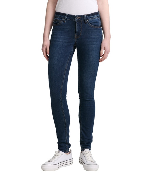 Imagen 0 de Vaquero de mujer Jona extra skinny efecto desgastado