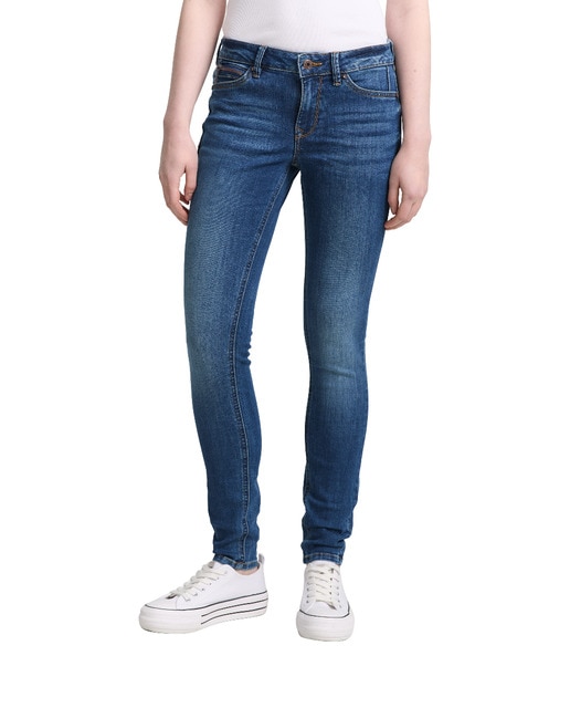 Imagen 0 de Vaquero de mujer Jona extra skinny efecto desgastado