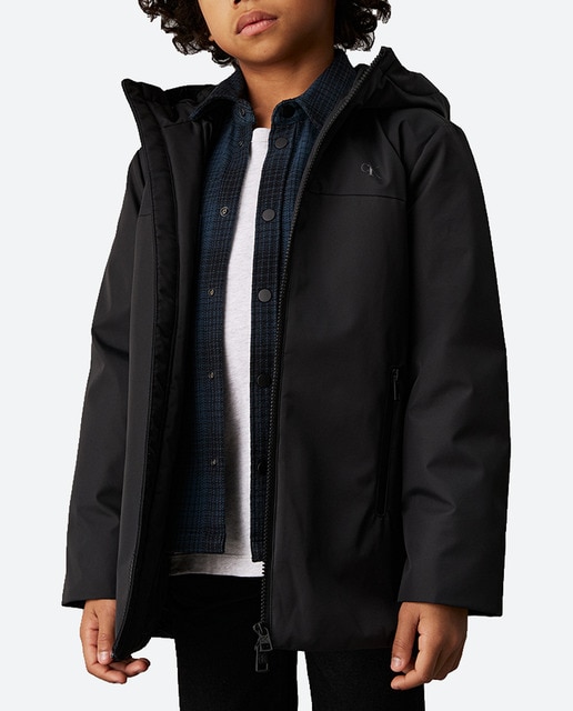 Imagen 0 de Chaqueta técnica con capucha de niño