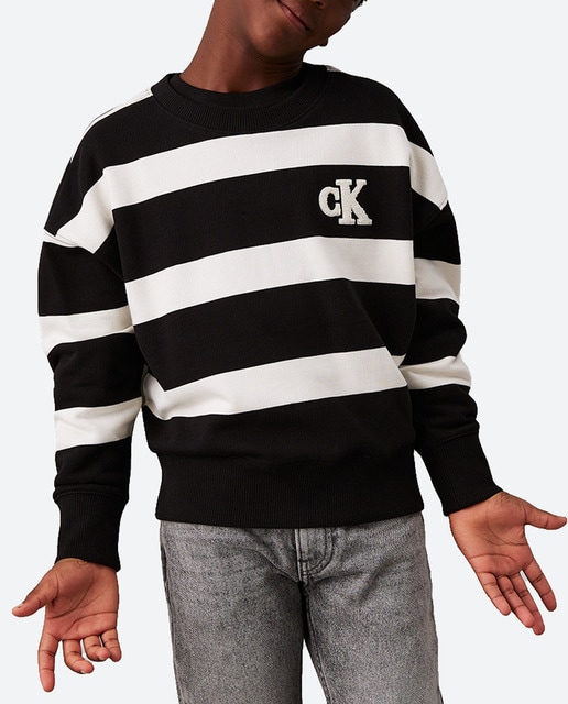 Imagen 0 de Sudadera a rayas de niño