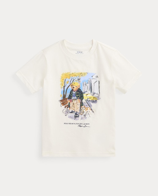 Imagem 0 de T-shirt Unissexo de Algodão com Polo Bear
