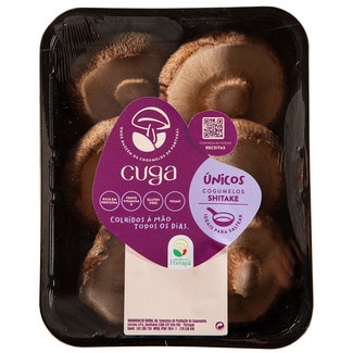 Cogumelos Shiitake Premium embalagem 150 g