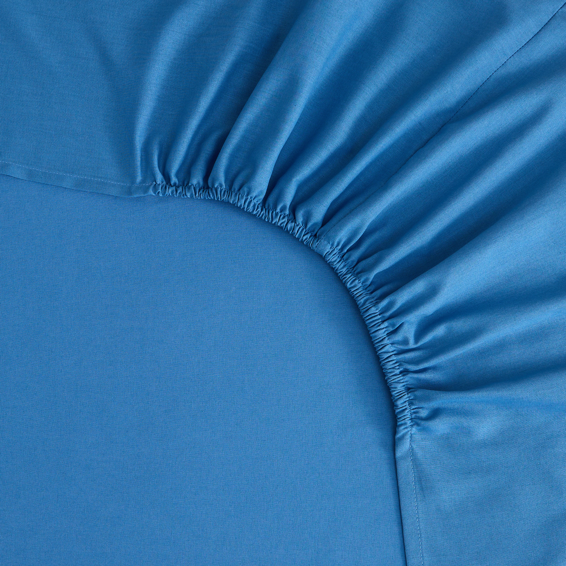 Conjunto de Lençóis com Lençol Ajustável Arran Azul-5