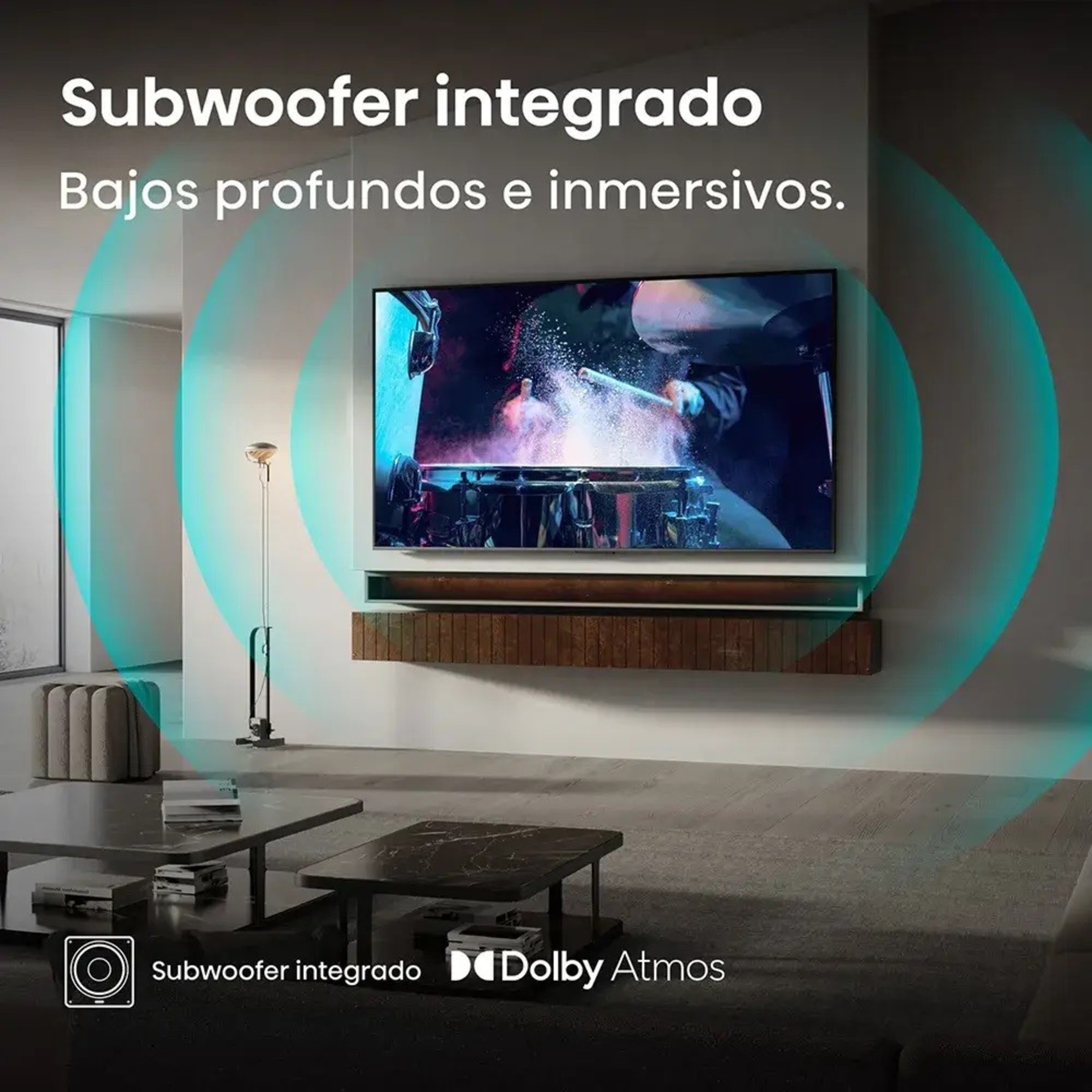 TV MiniLED 165 cm (65") Hisense 65U7Q, UHD 4K HDR SM, Smart TV 7
