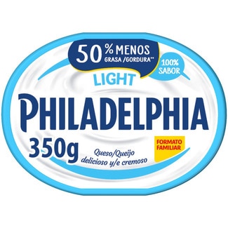 queso de untar blanco light formato familiar tarrina 350 g - Philadelphia
