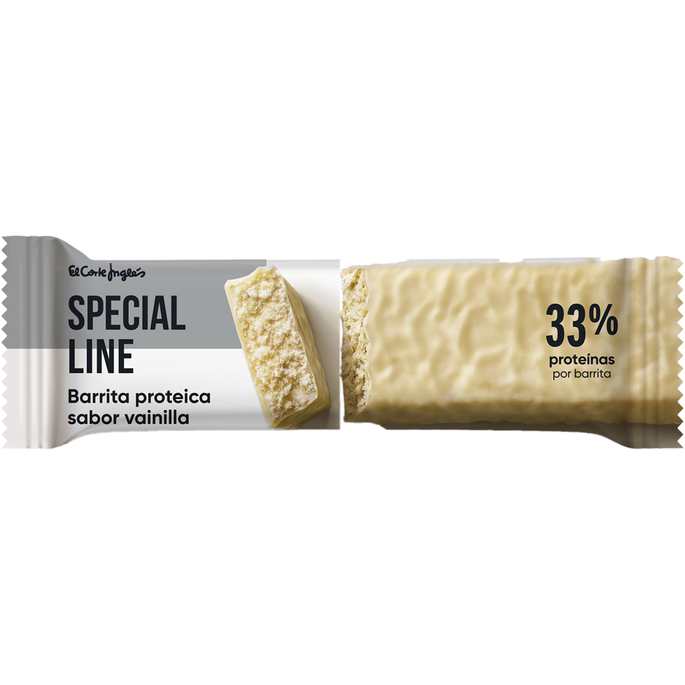 barrita proteica de sabor vainilla unidad 35 g