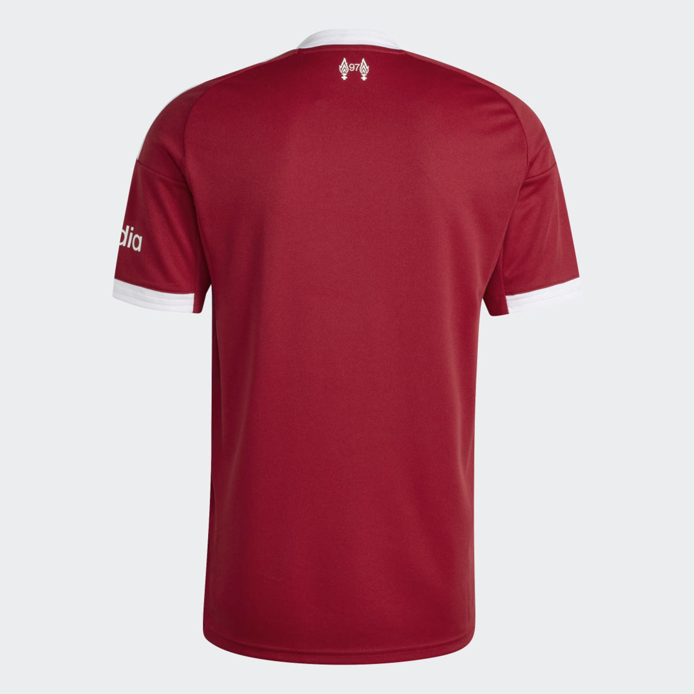 T-shirt de Homem 1.º Equipamento Liverpool FC 2025-2026 Vermelho-2