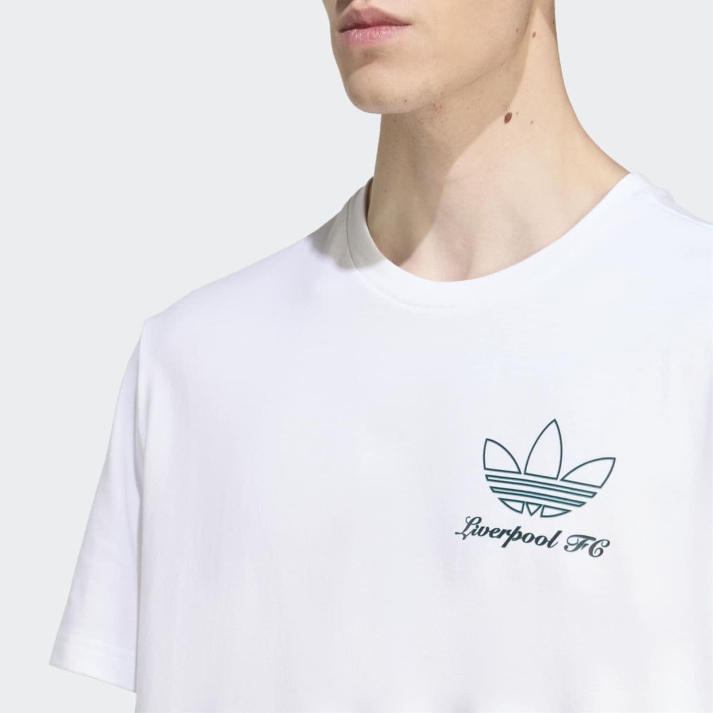 T-shirt de Homem Liverpool FC 2025-2026 Terrace Icons Graphic Originals Branco-6