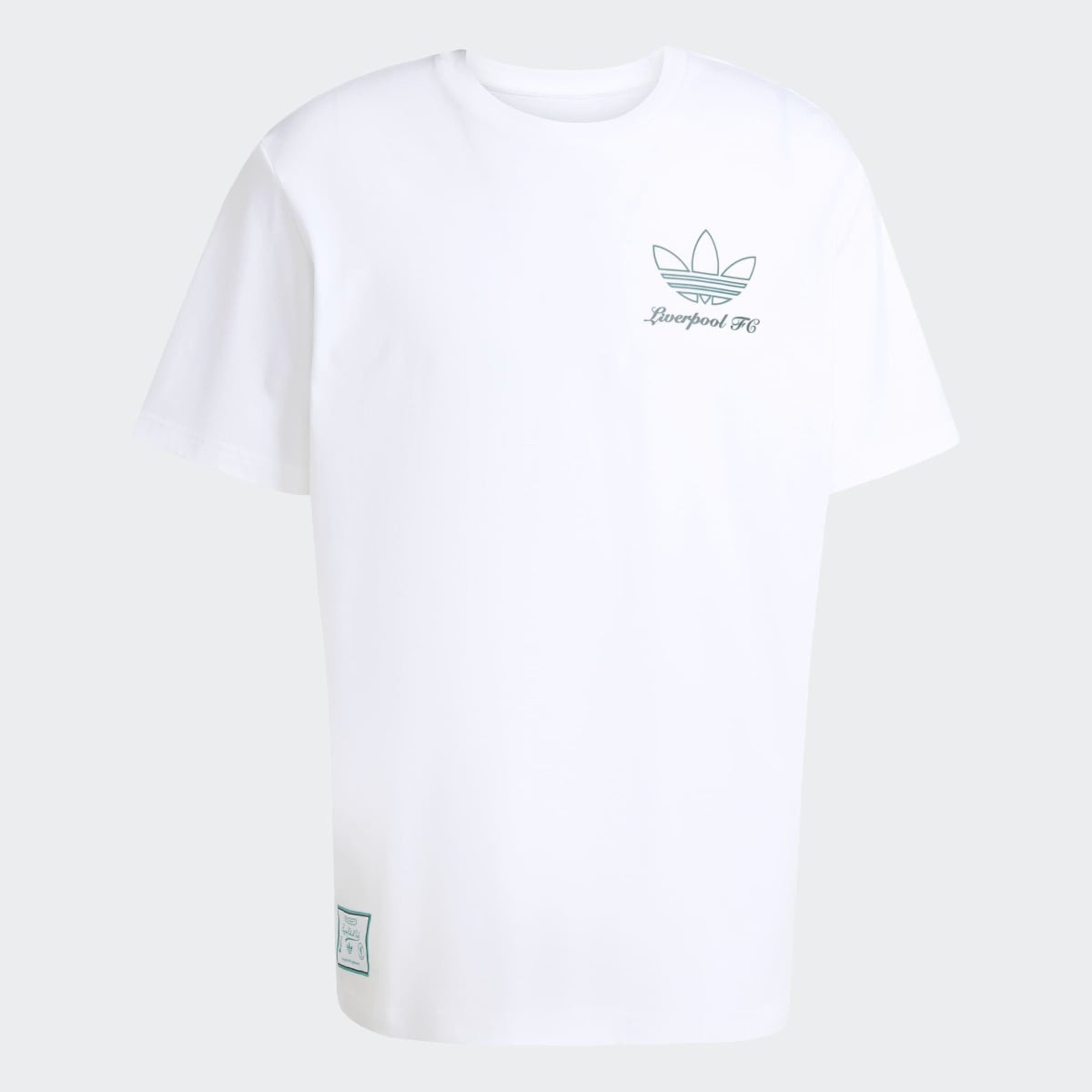 T-shirt de Homem Liverpool FC 2025-2026 Terrace Icons Graphic Originals Branco-1