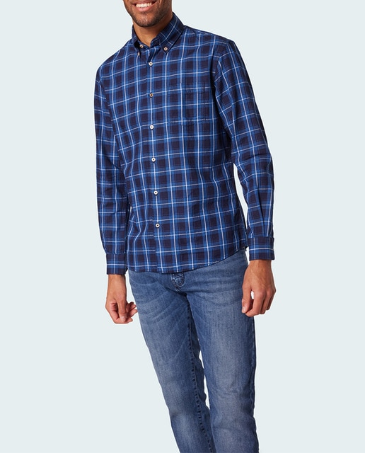 Imagen 0 de Camisa de hombre con cuadro tartan