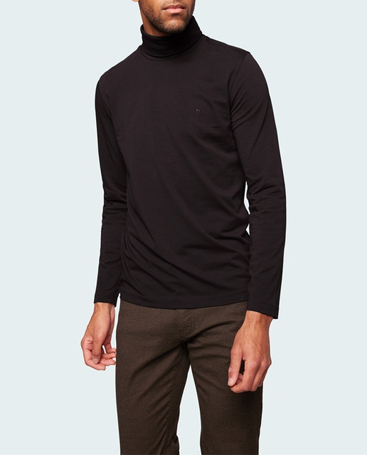 Imagen 0 de Jersey de hombre cuello alto en algodón strech