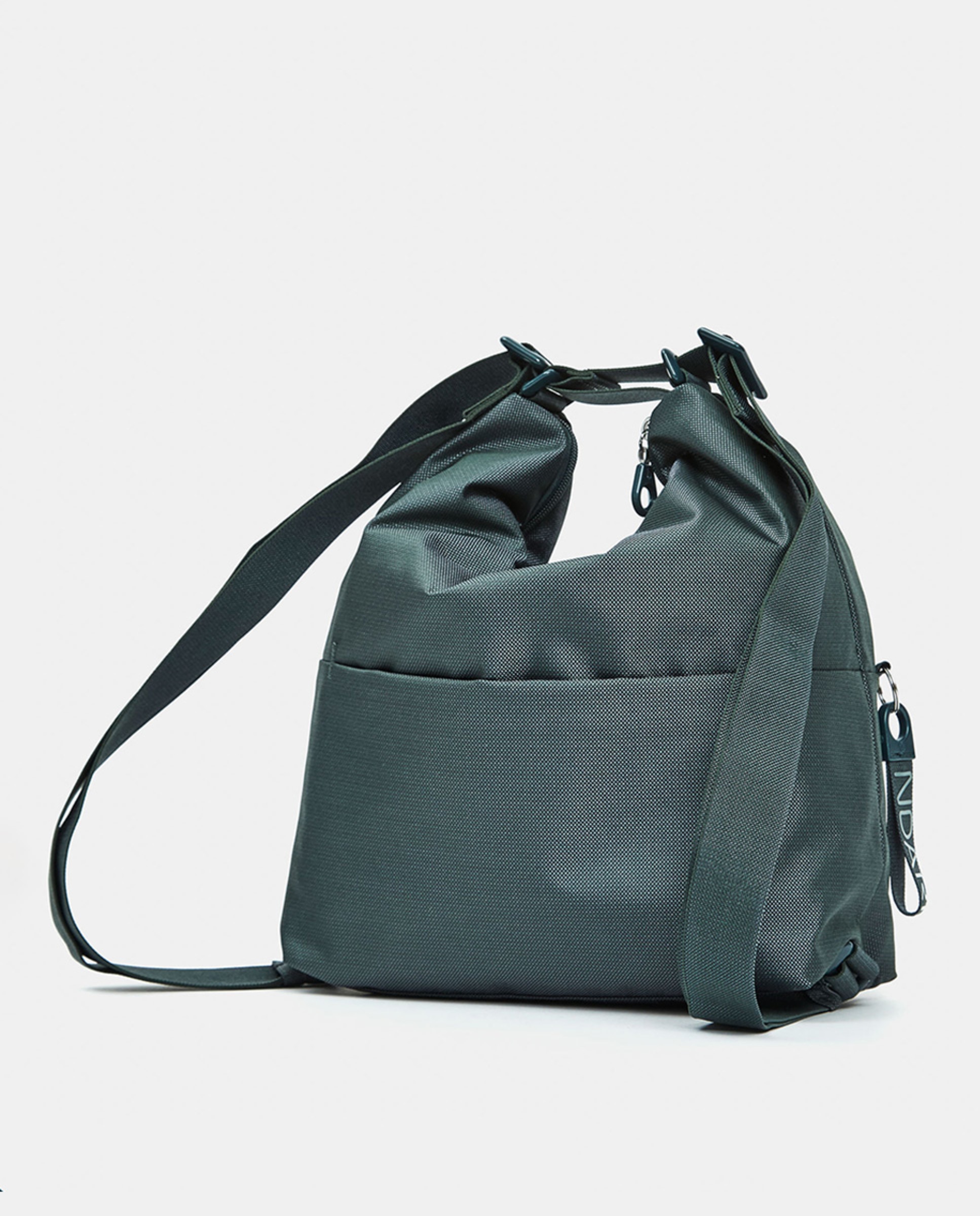 Mala Conversível em Mochila - Cinzento Verde-5