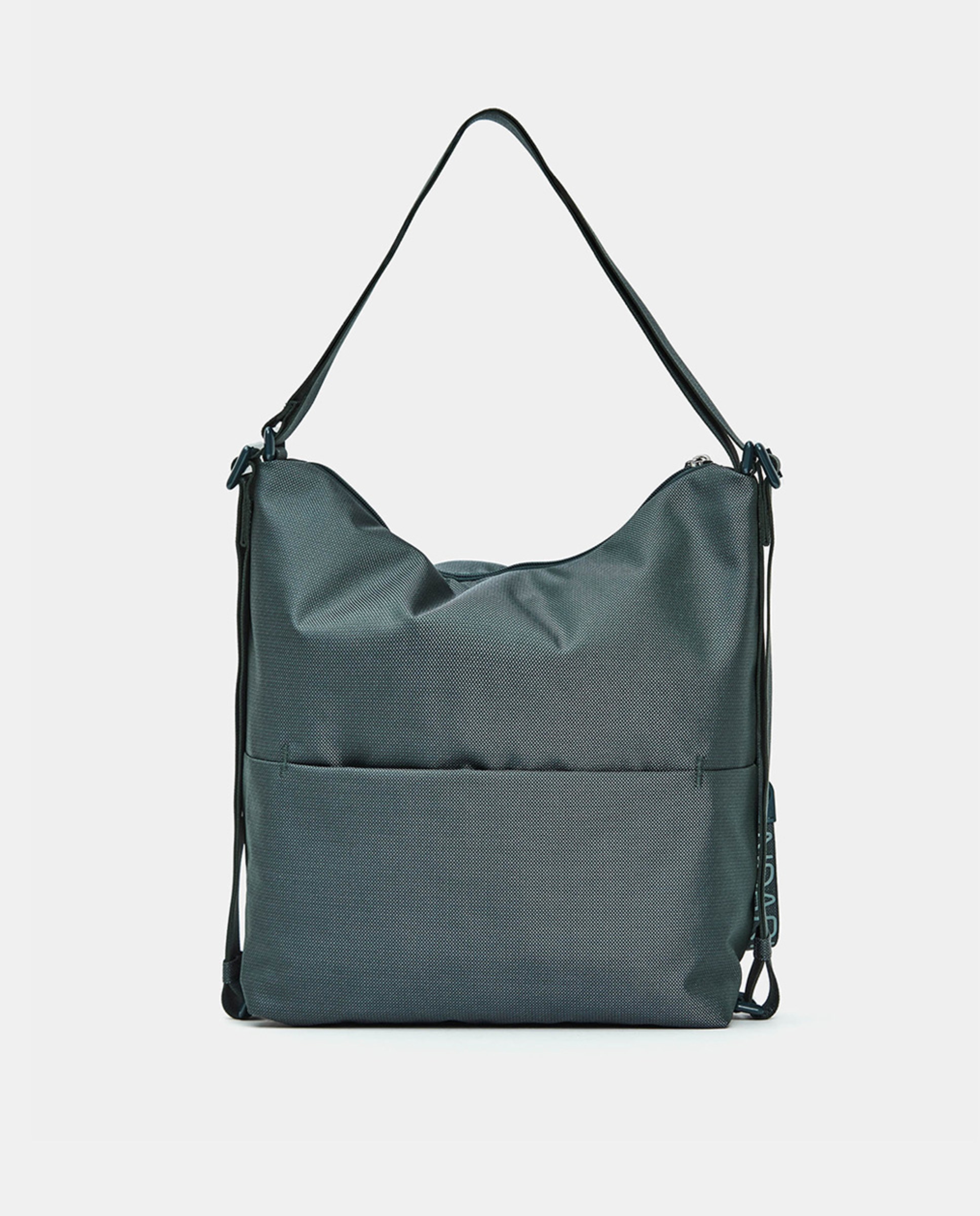 Mala Conversível em Mochila - Cinzento Verde-3