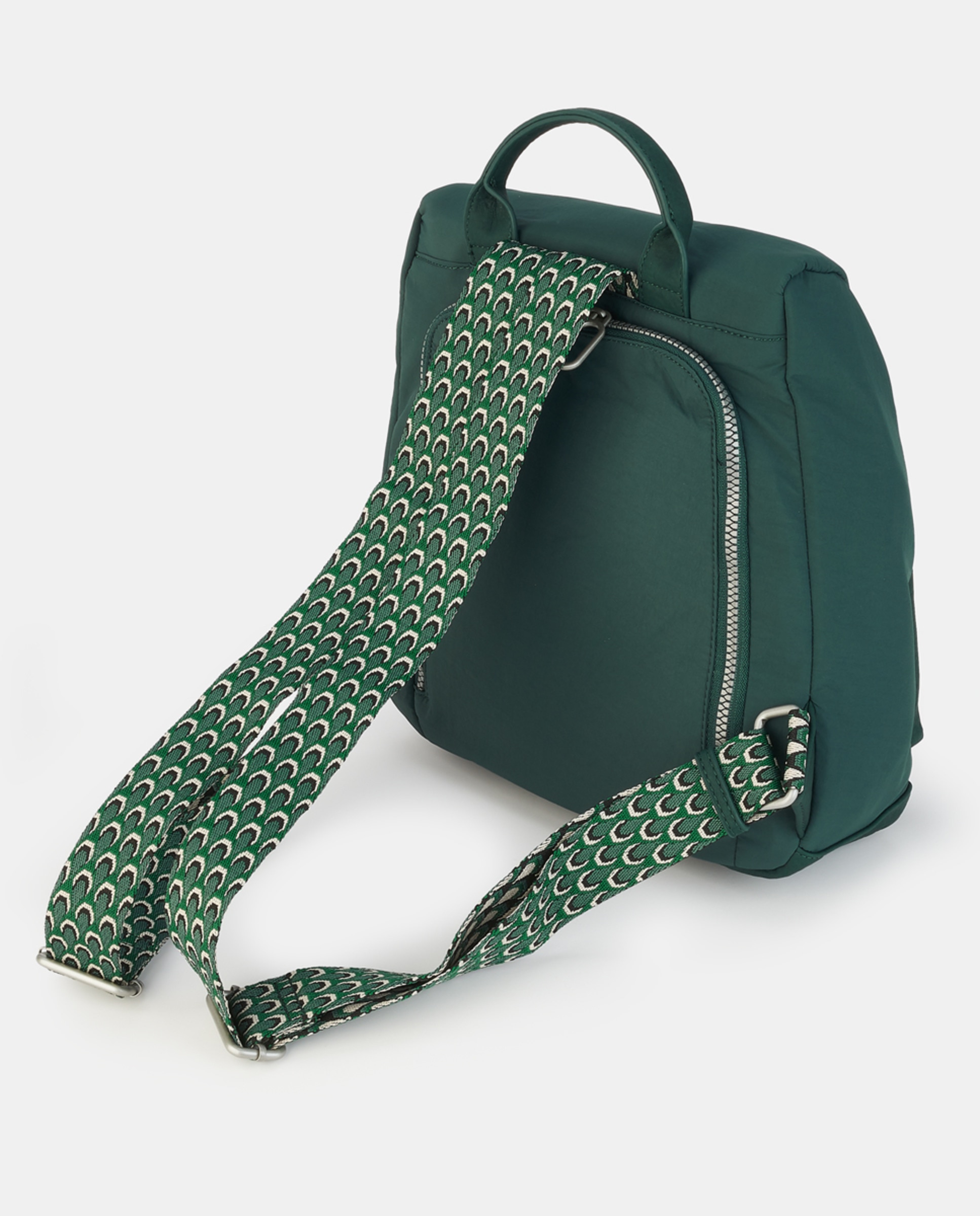 Mochila com Fecho de Correr Verde-2