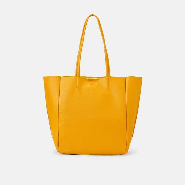 Imagem 0 de Mala Shopper XL Pele de Bovino - Mostarda