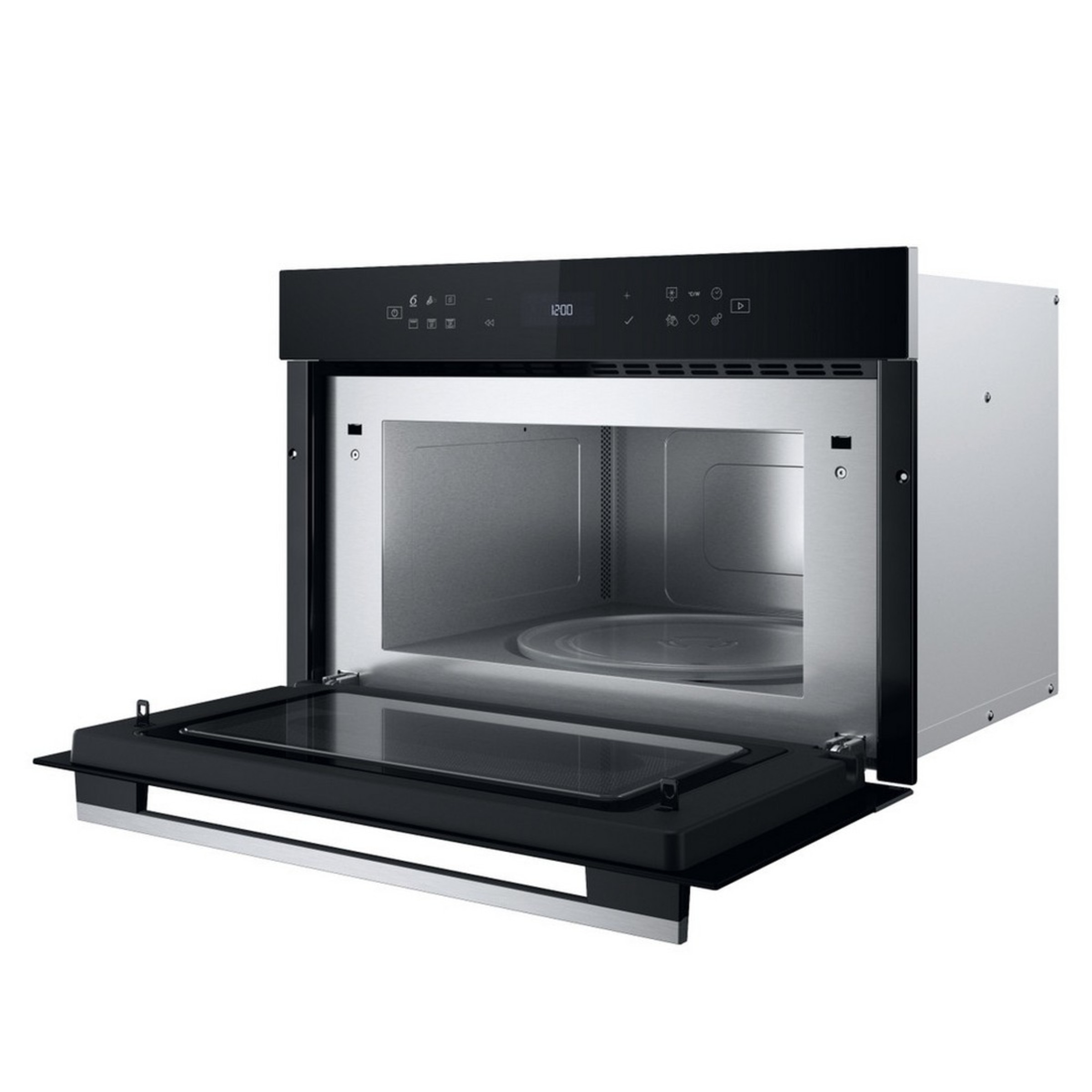 Microondas Encastrável com Grill Whirlpool WMD7O4TX de 31 Litros - Aço Inoxidável Aço inoxidável-3
