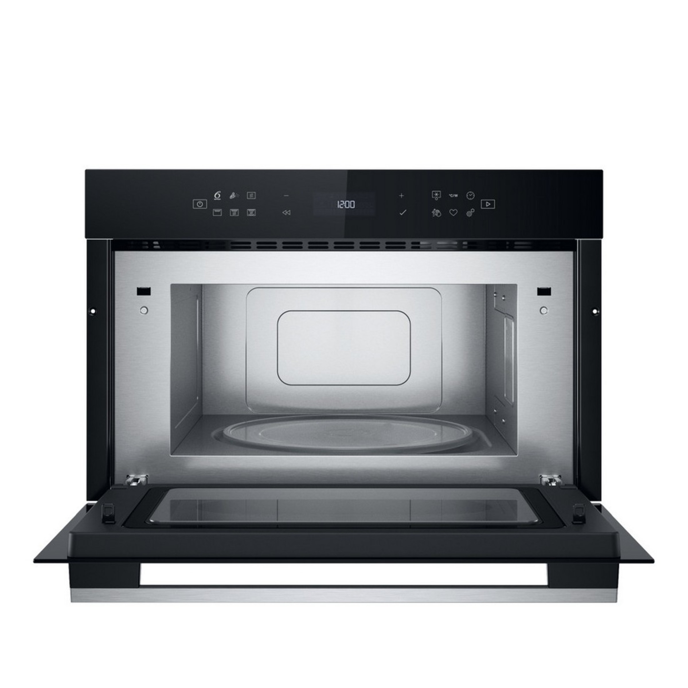 Microondas Encastrável com Grill Whirlpool WMD7O4TX de 31 Litros - Aço Inoxidável Aço inoxidável-2