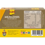 marinated mussels from the Galician Rias 14-21 mussels gluten-free tin 72 drained weight g
