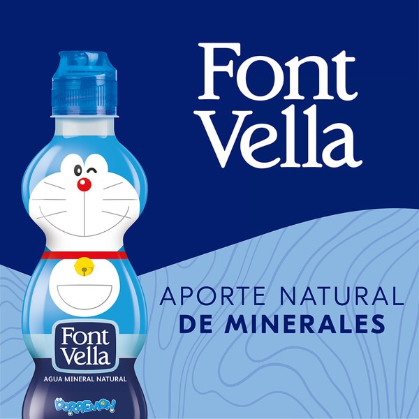 Stilles Mineralwasser Flasche 33 cl (Verschiedene Figuren, je nach Verfügbarkeit)