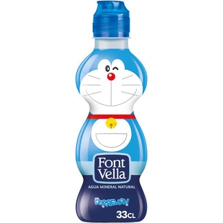 agua mineral natural botella 33 cl (Personajes surtidos según existencias) - Font Vella