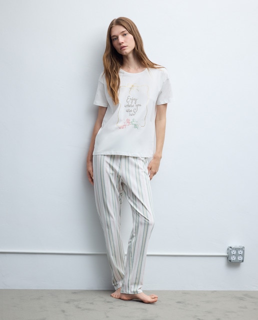 Imagem 0 de Calças de Pijama com Estampado