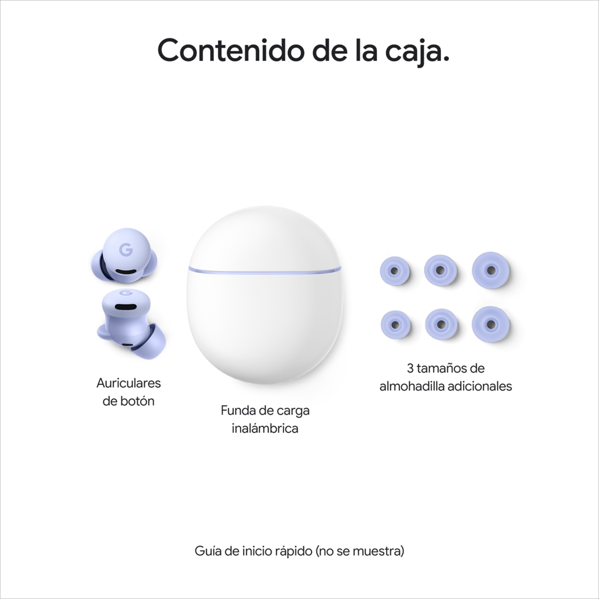 Auriculares True Wireless Google Pixel Pro 2a con cancelación de ruido activa Iris-10