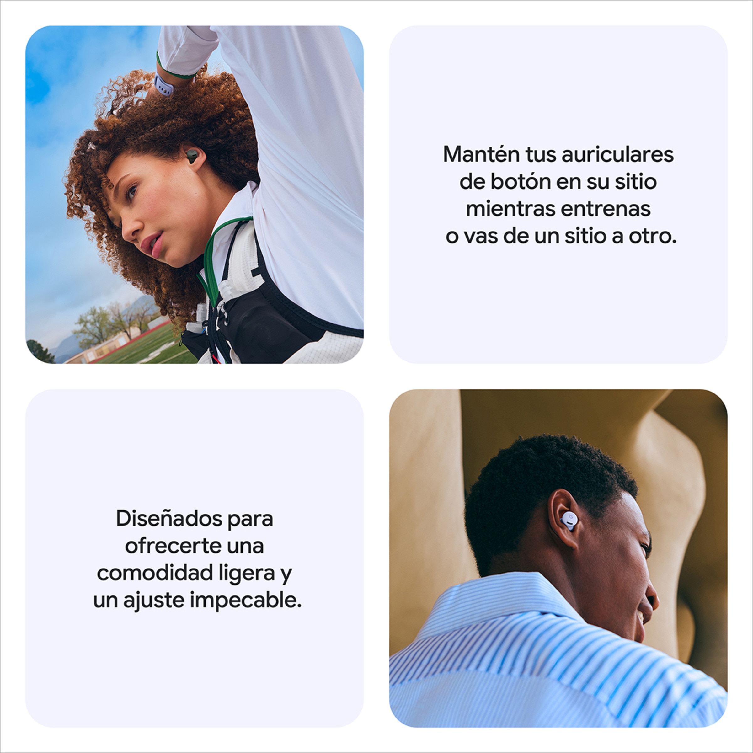 Auriculares True Wireless Google Pixel Pro 2a con cancelación de ruido activa Iris-7