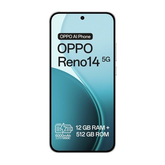Imagem 0 de Smartphone Oppo Reno14 5G 512GB, 12GB, 6,59" - Verde Luminoso