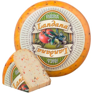 Queijo Gouda Com Tomate e Azeitonas kg - Landana