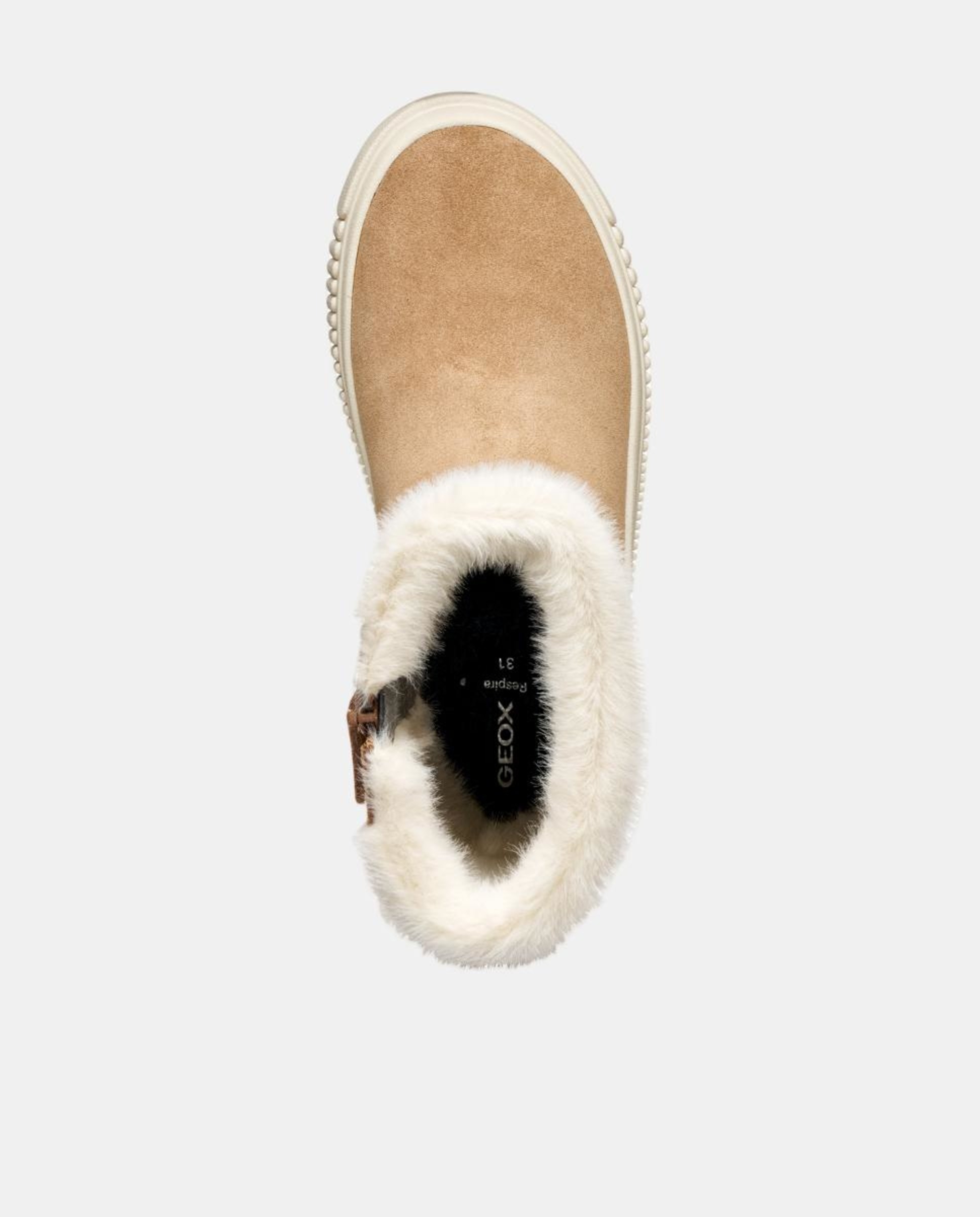 Botas Transpiráveis Forradas com Pelo Sintético Couro-7