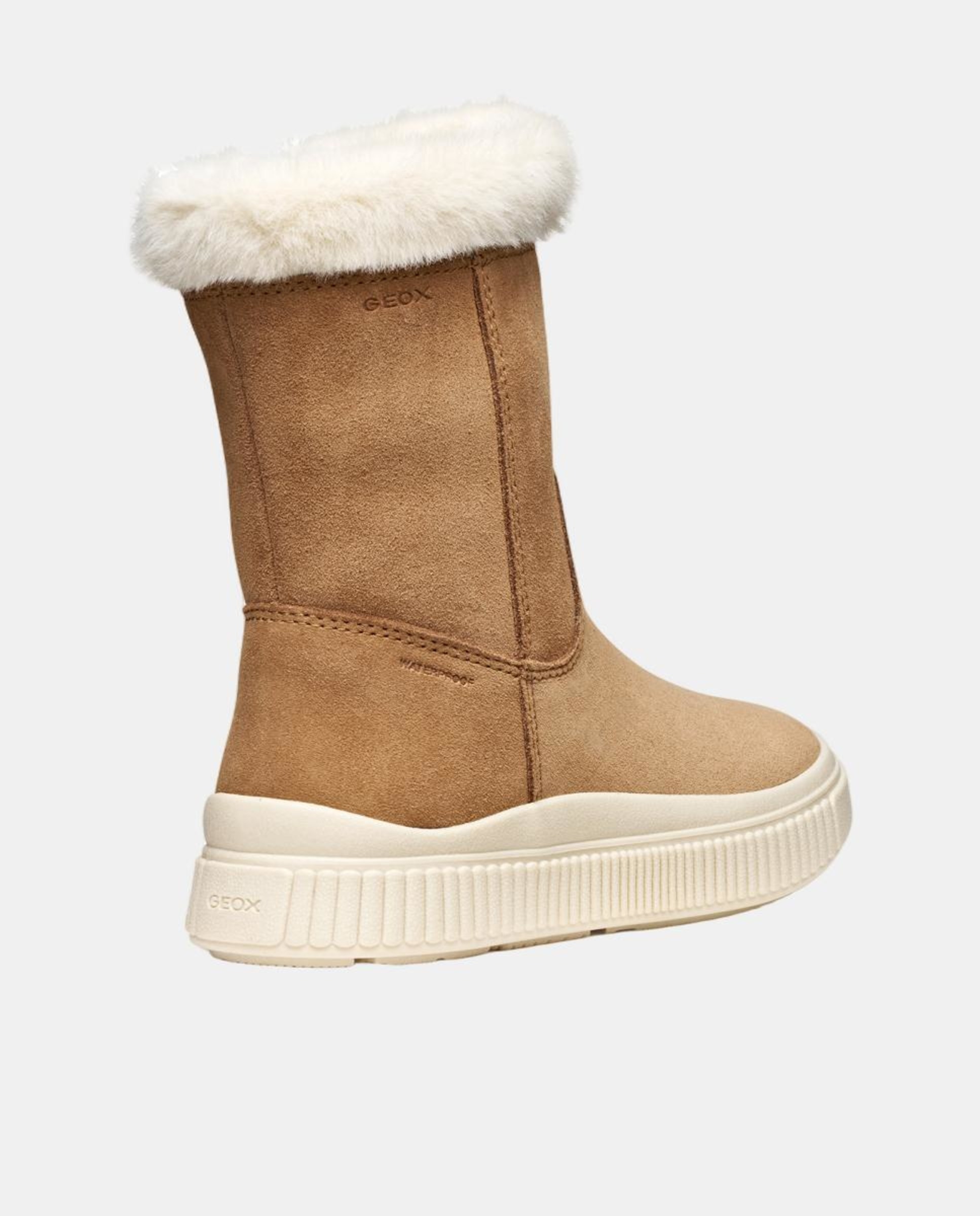 Botas Transpiráveis Forradas com Pelo Sintético Couro-6
