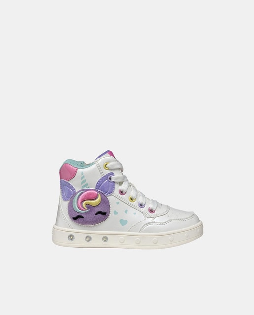 Imagen 0 de Deportiva transpirable mid cut de niña con luces
