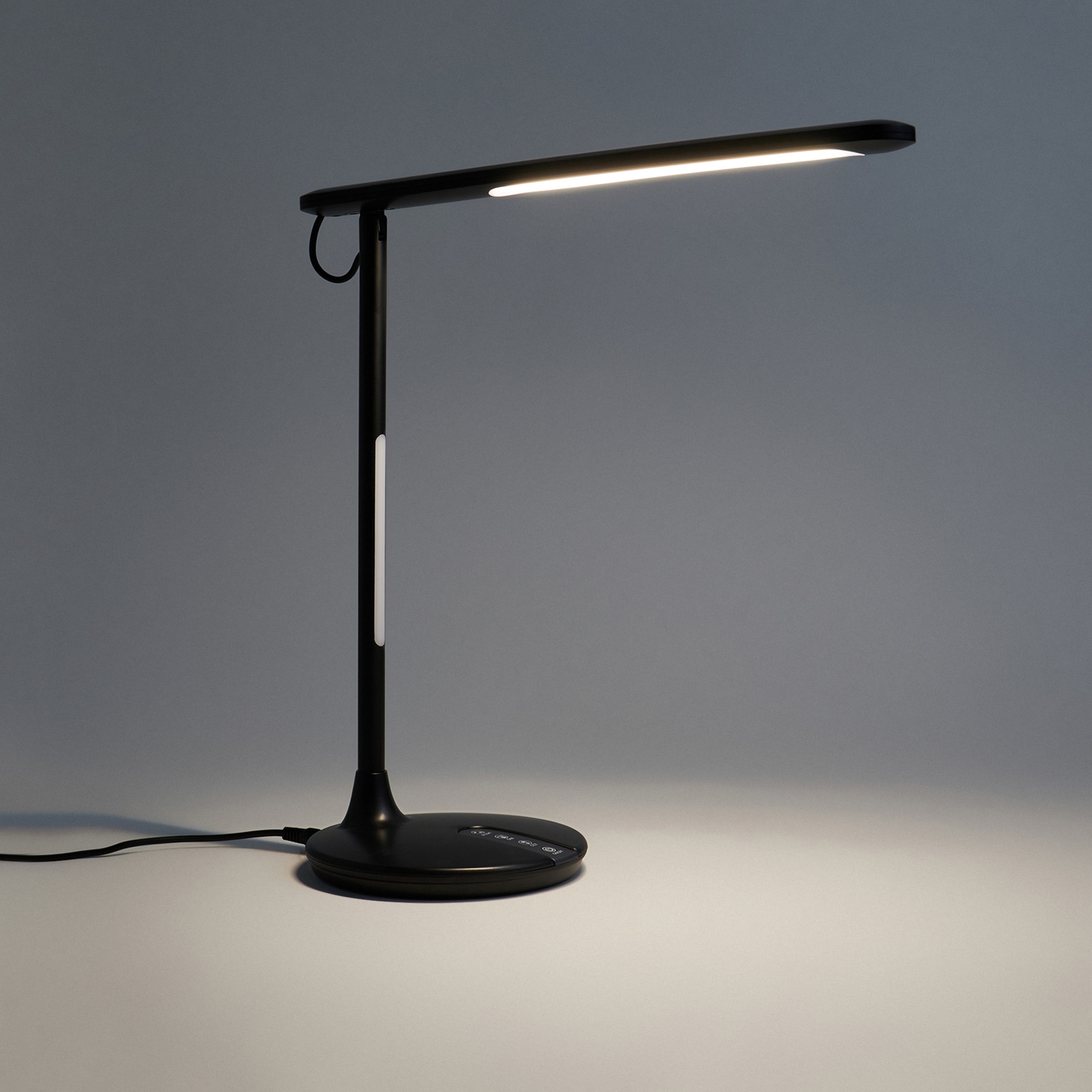 Candeeiro com LED Integrado Samper Preto-2