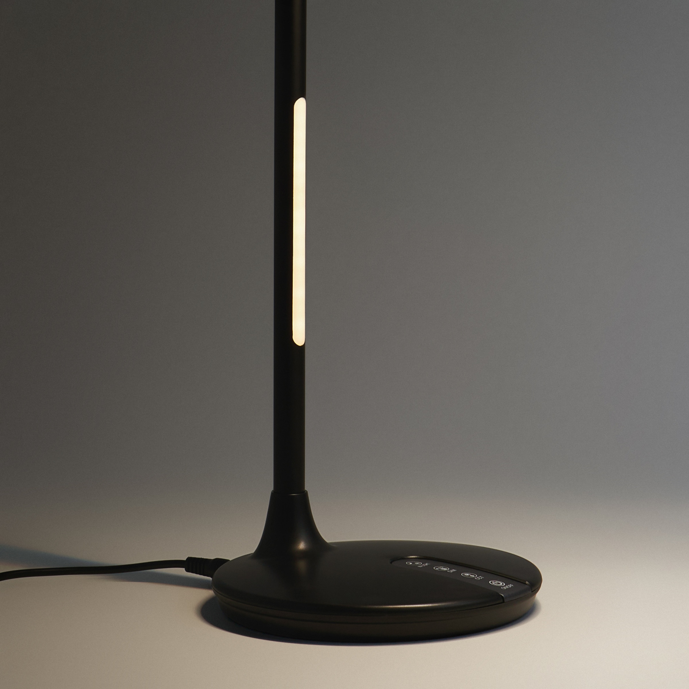 Candeeiro com LED Integrado Samper Preto-5