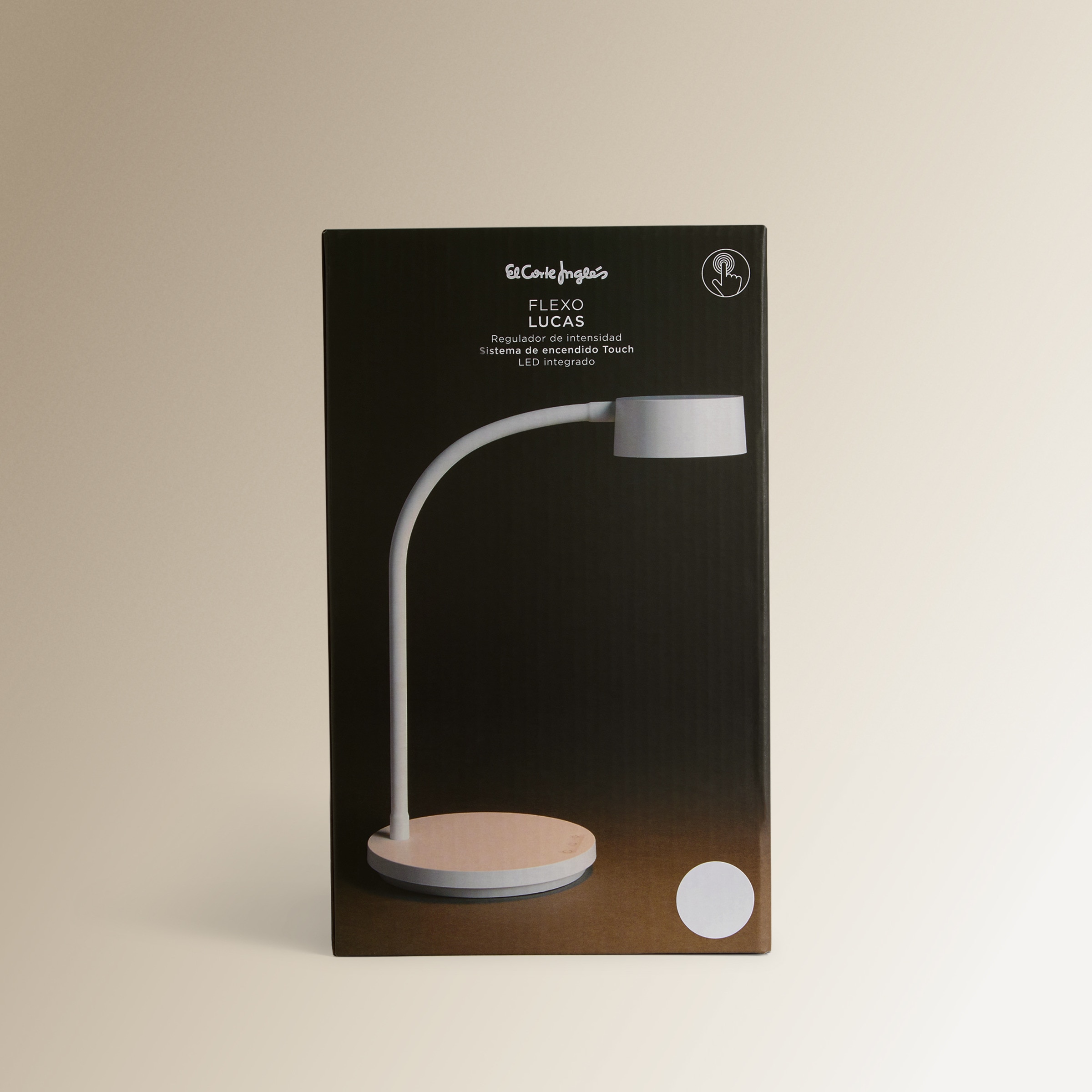 Flexo con LED integrado Lucas El Corte Inglés Blanco-7