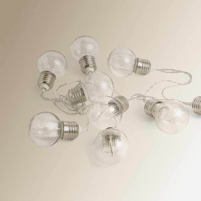 Imagem 0 de Grinalda Solar de 10 Luzes LED Edison