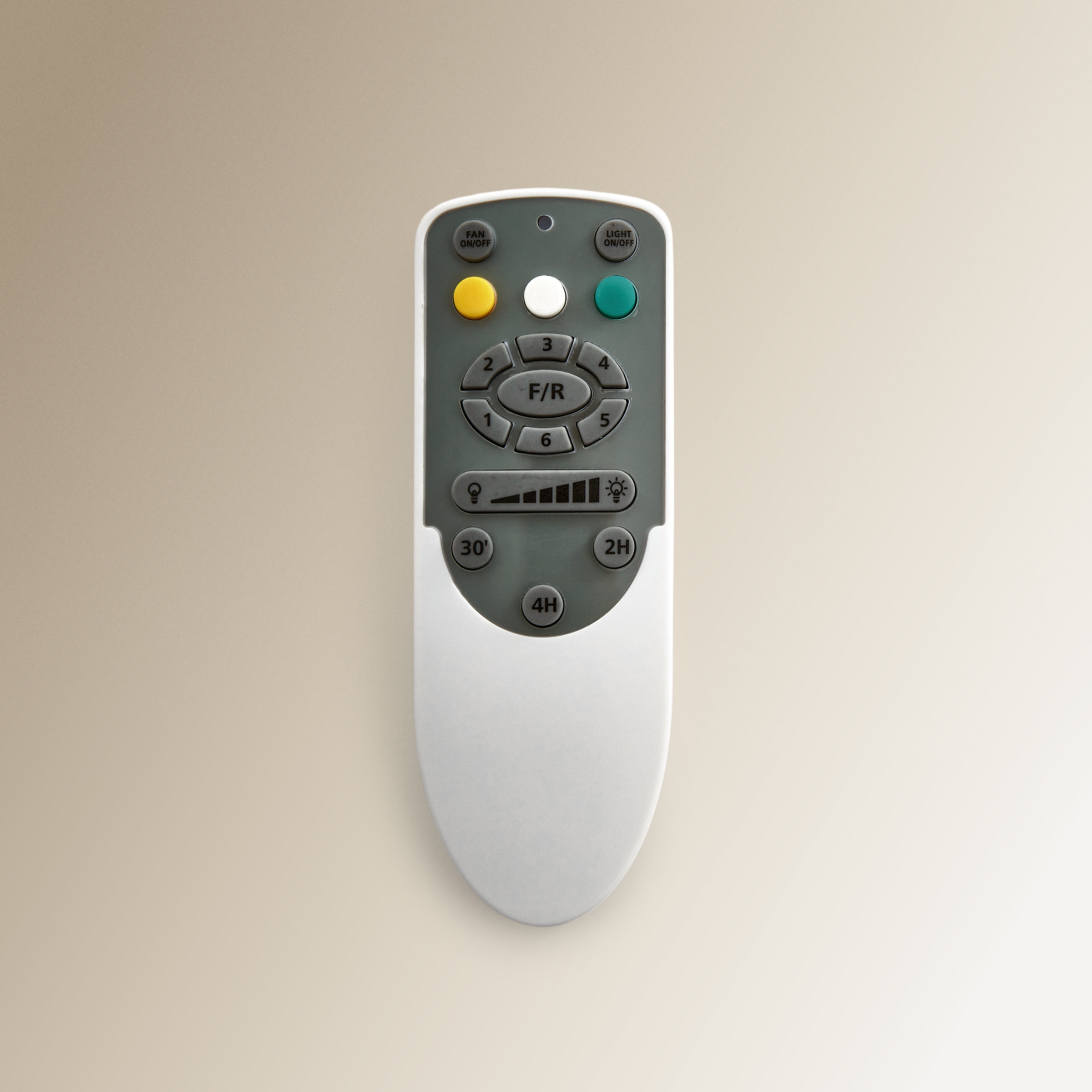 Ventoinha de Teto com Luz LED e Motor DC Son Bou - Branco/Madeira Branco-5