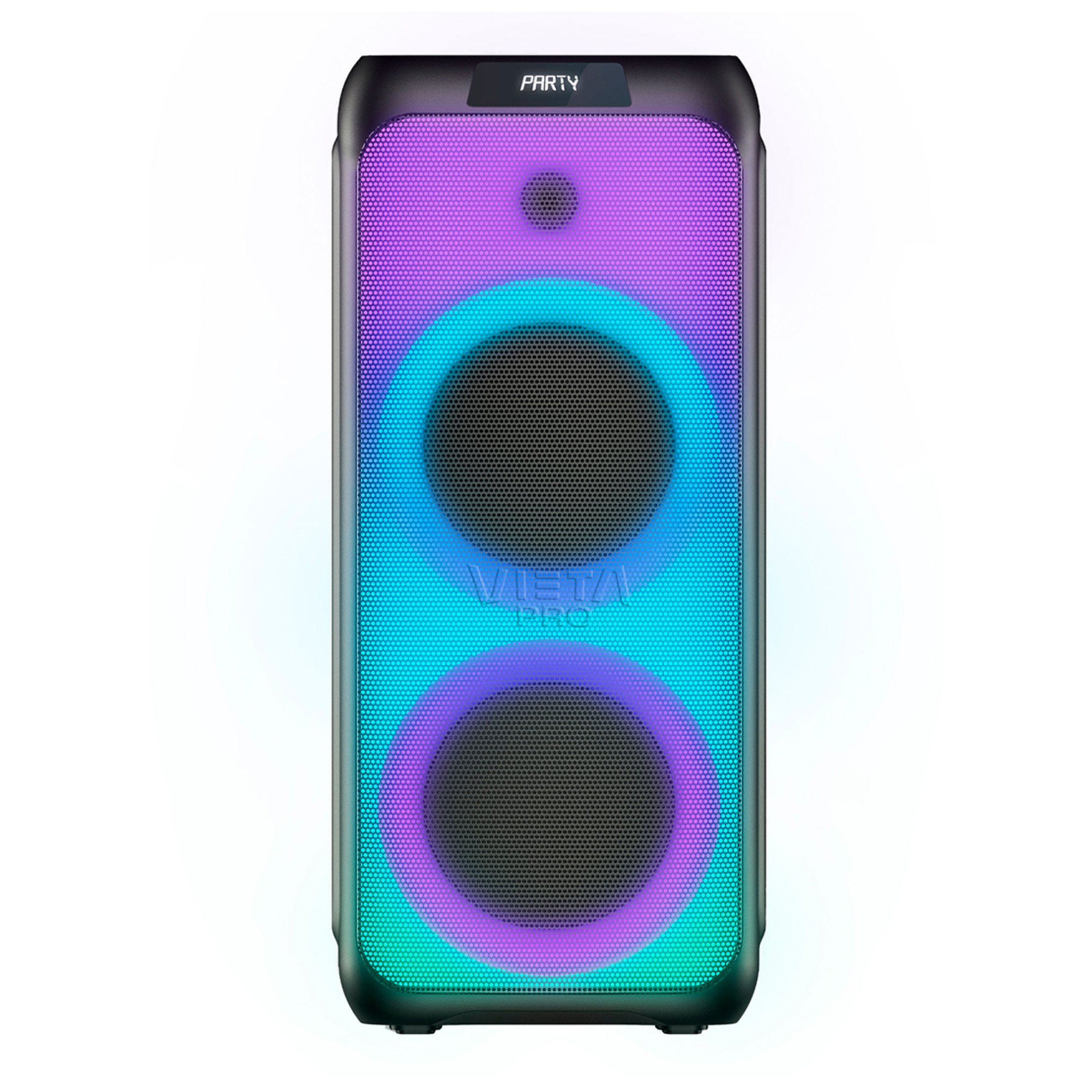 Altavoz portátil Vieta Pro Vieta Pro Party 1100, 1500W, hasta 10 h. de batería, Bluetooth 5.3, luces LED, radio FM, Auracast y micrófono Negro-2
