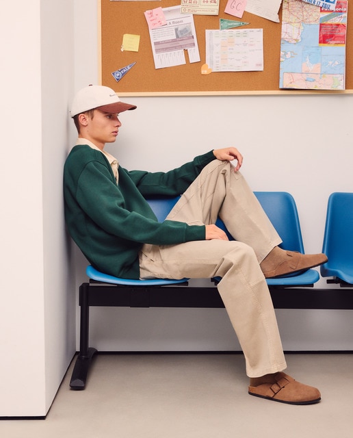 Polo de hombre de manga larga tipo sudadera