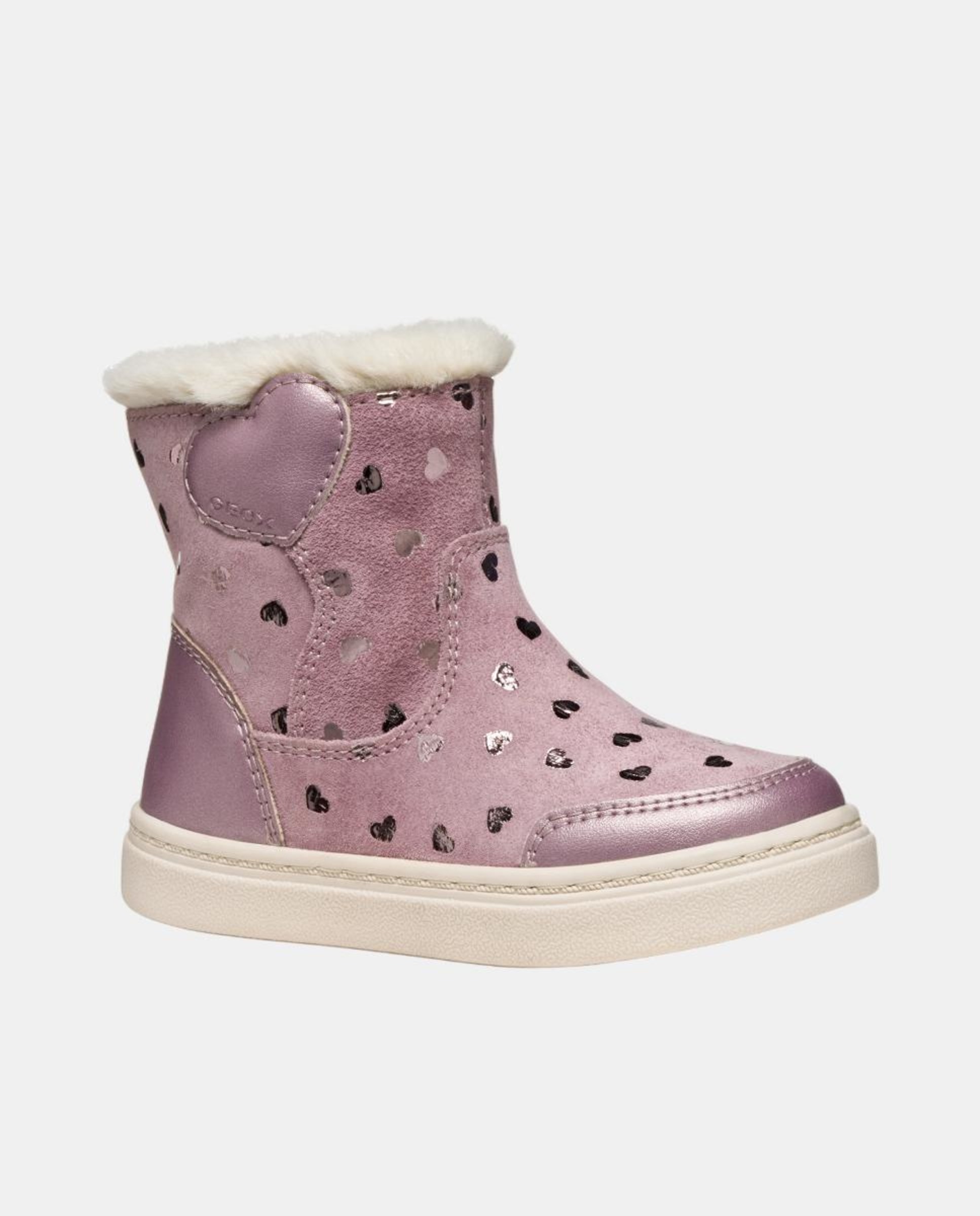 Botins Transpiráveis Informais e Ligeiros de Bebé Rosa-5