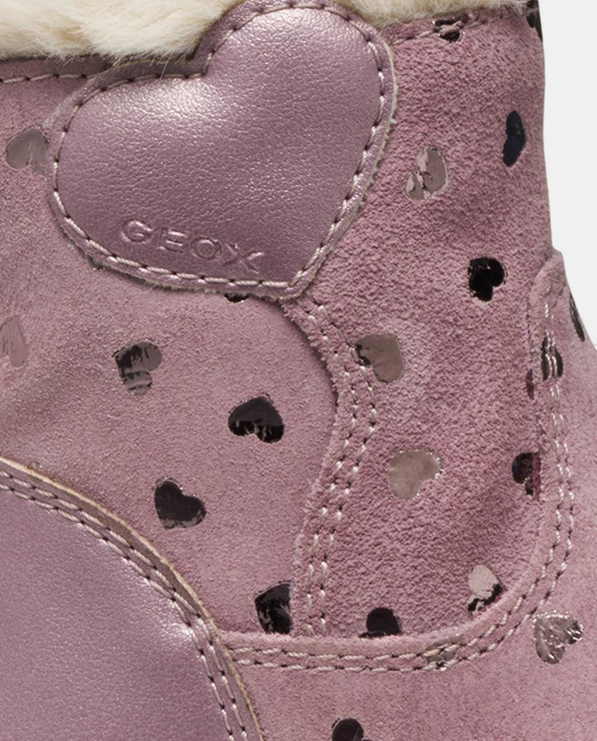 Botins Transpiráveis Informais e Ligeiros de Bebé Rosa-2
