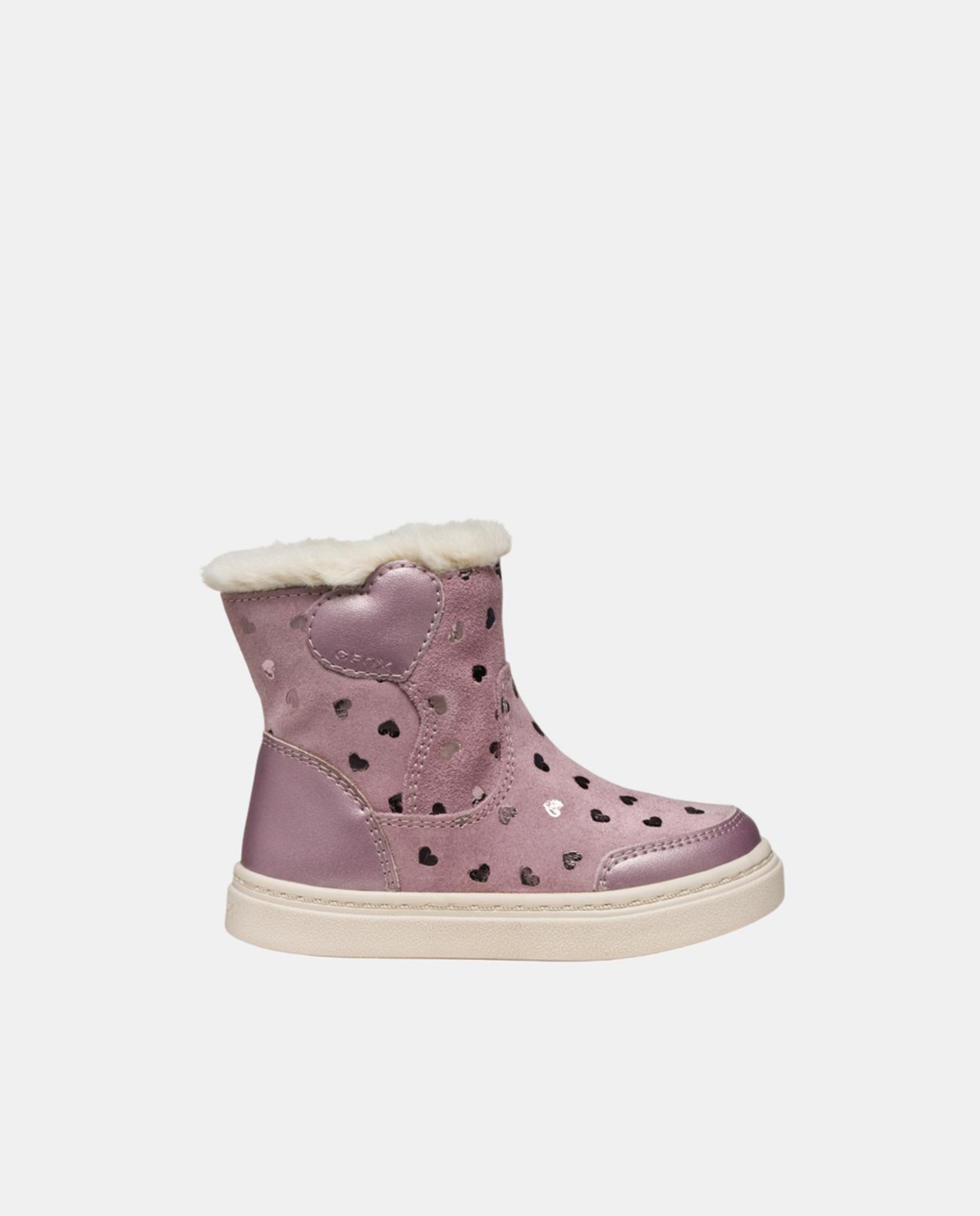 Botins Transpiráveis Informais e Ligeiros de Bebé Rosa-1