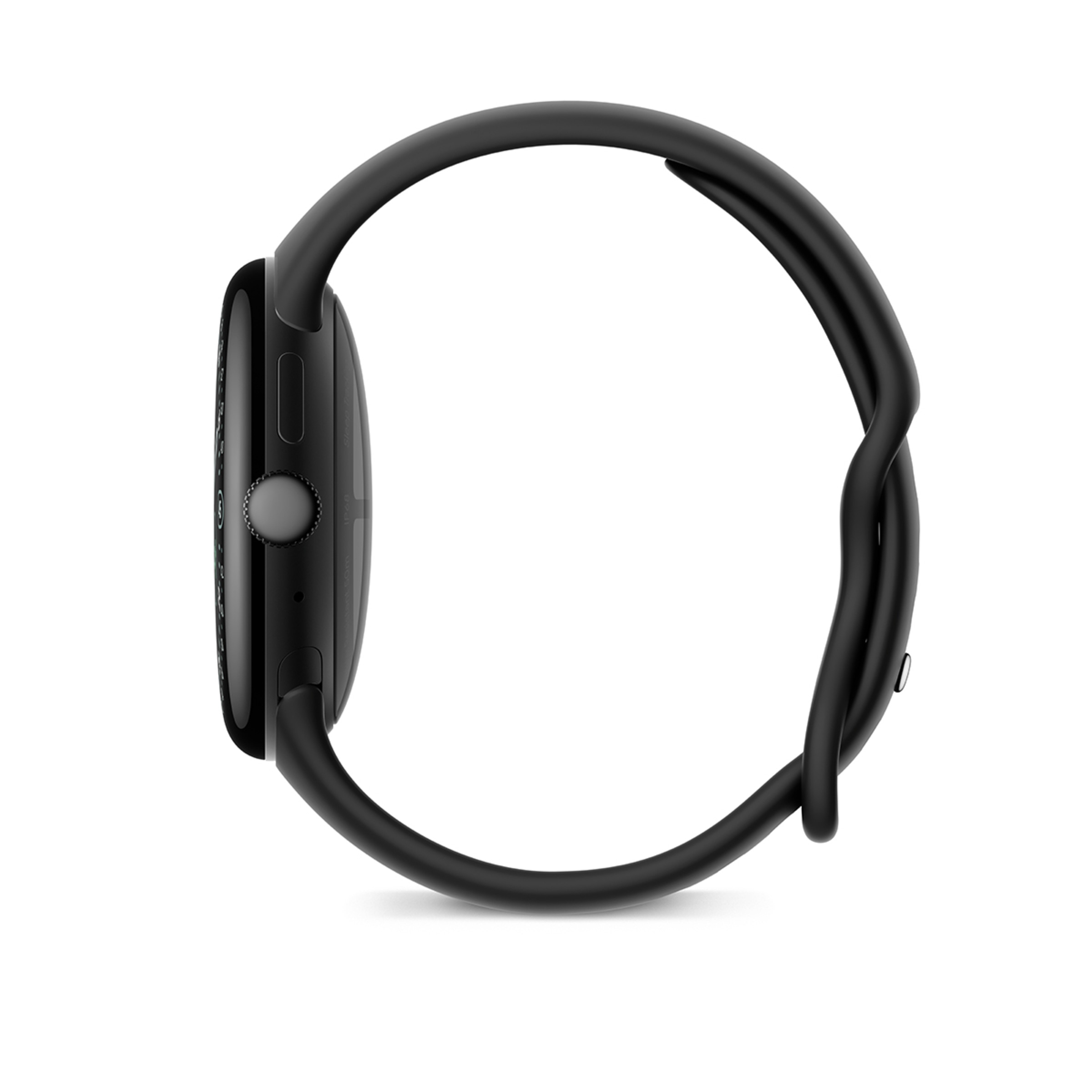 Google Pixel Watch 4 45mm, Caja de aluminio color negro mate y correa deportiva en Obsidiana, Wi-Fi Smartwatch Negro-5