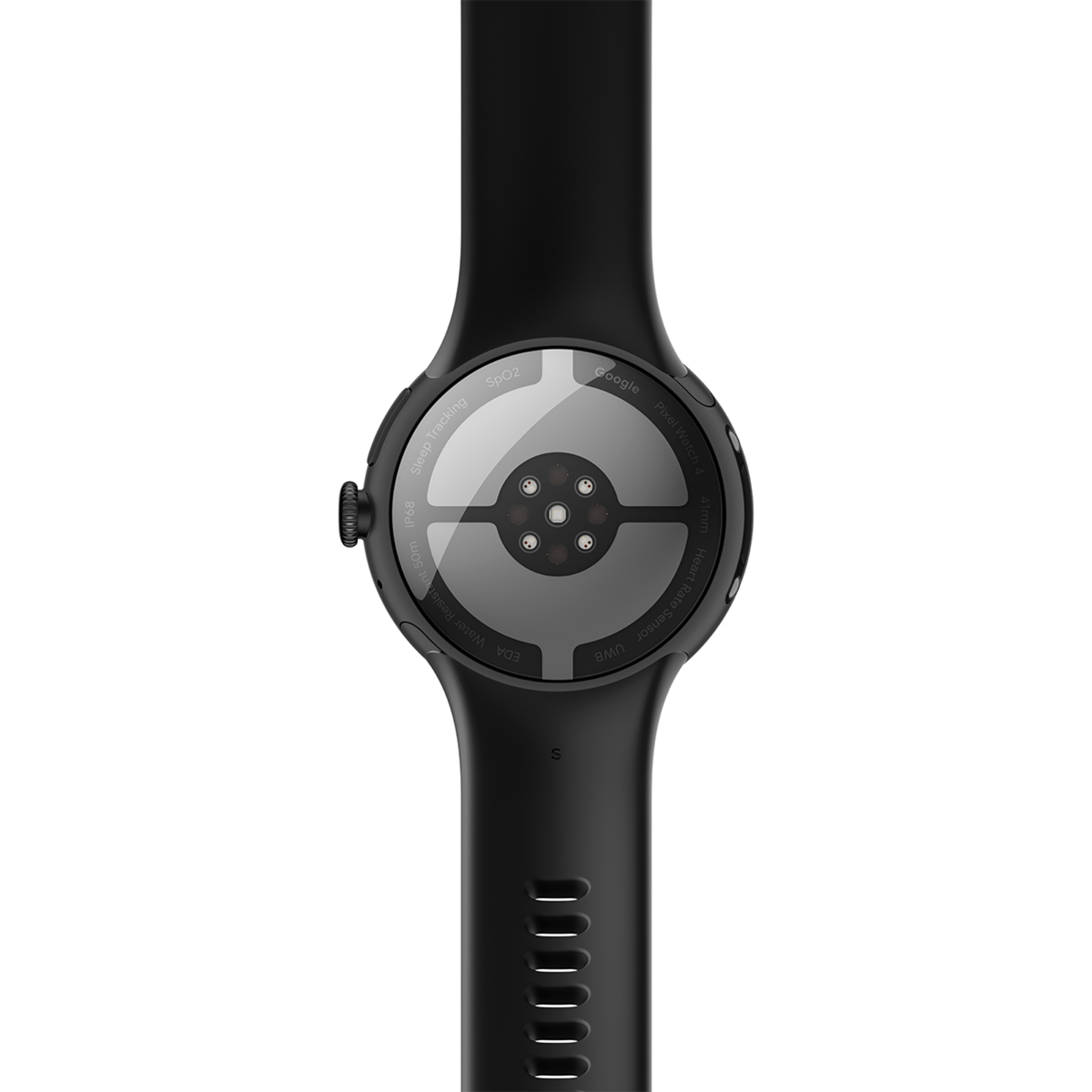 Google Pixel Watch 4 41mm, Caja de aluminio color negro mate y correa deportiva en Obsidiana, Wi-Fi Smartwatch Negro-7