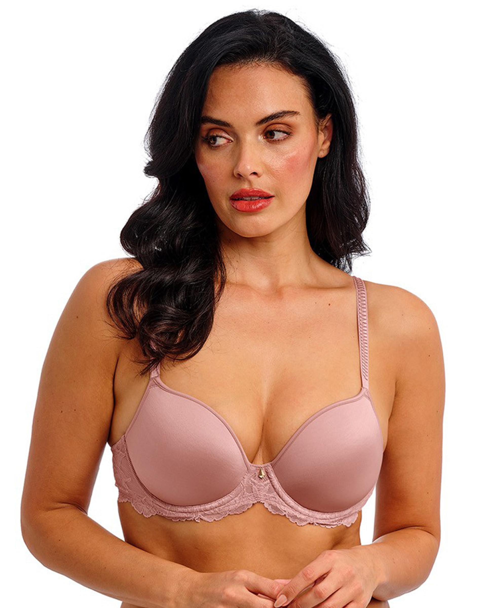 Imagem 0 de Soutien de Aro com Copa Lisa Almofadada e Renda