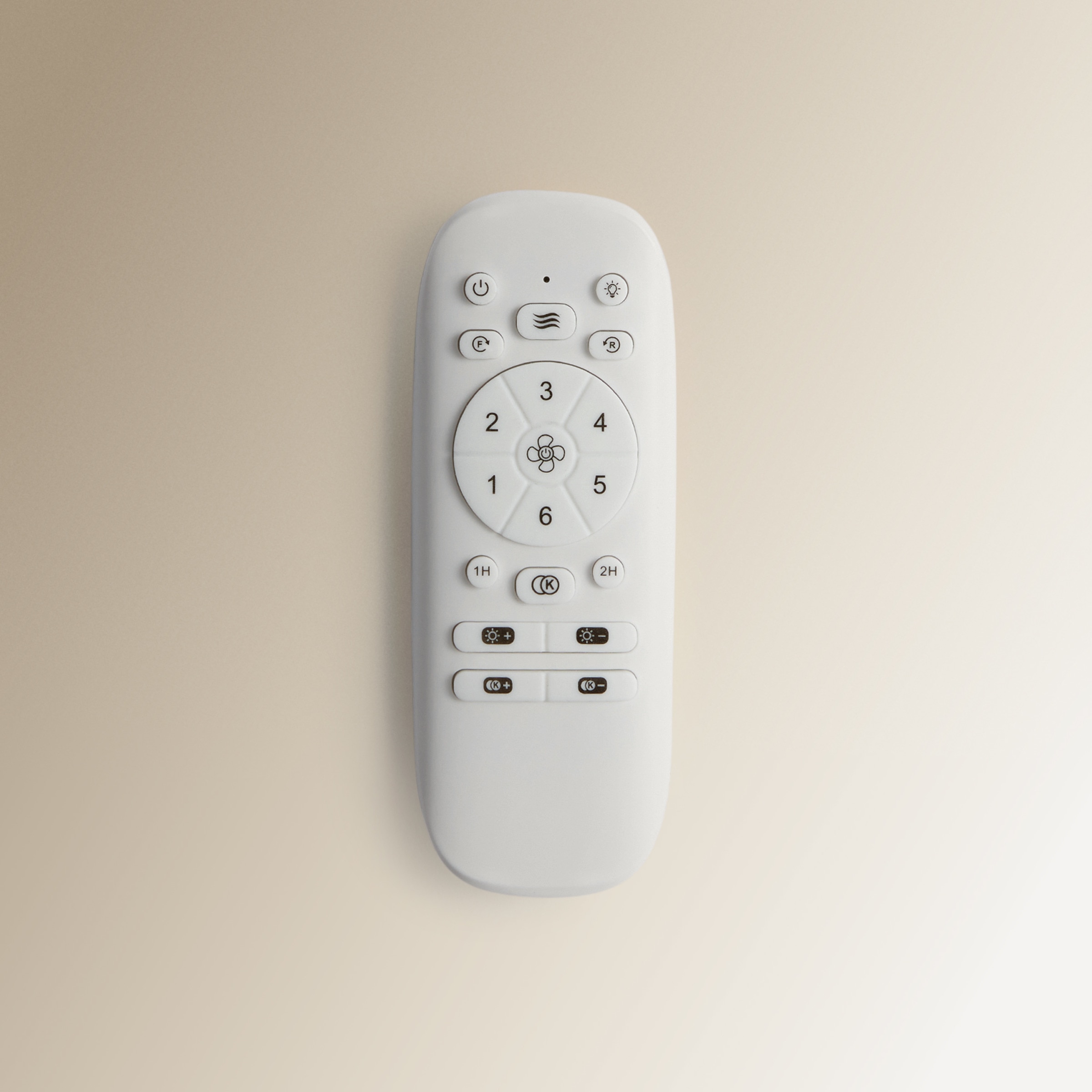Ventoinha de Teto com Luz LED e Motor DC Soller - Branco Branco-8